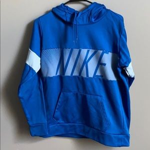 Blue nike hoodie